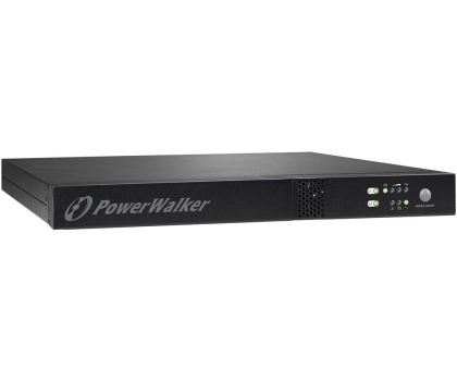 UPS (zasilacz awaryjny) POWERWALKER Zasilacz UPS On-Line 1000VA 3x IEC Out, USB/RS-232, LCD, Rack 19 cali/1U VFI 1000 R1U